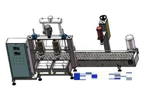 Intelligent glue filling machine