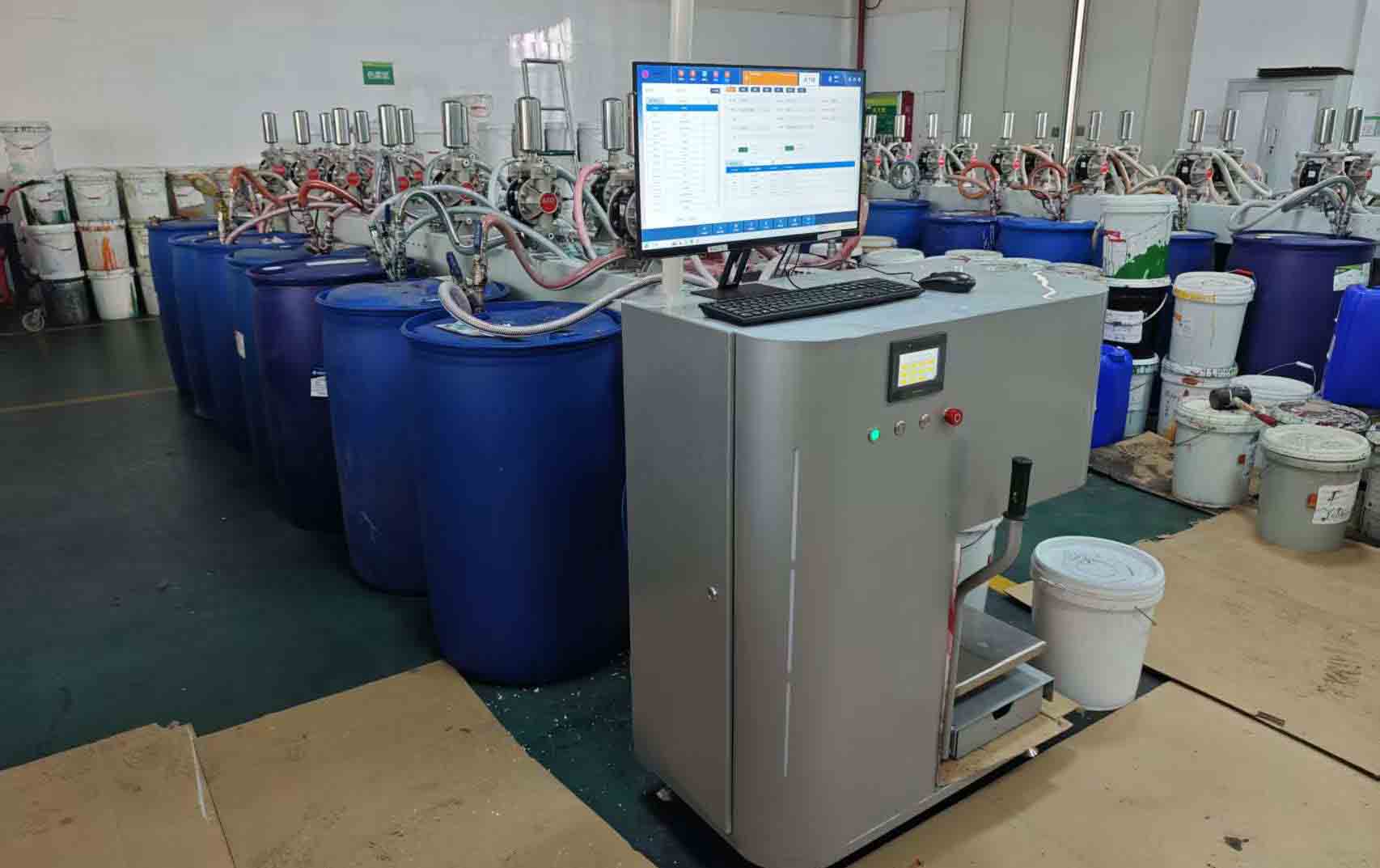 DF-M automatic color dispenser machine