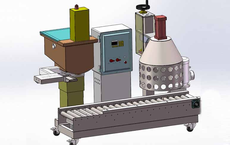 Semi-automatic paint filling machine
