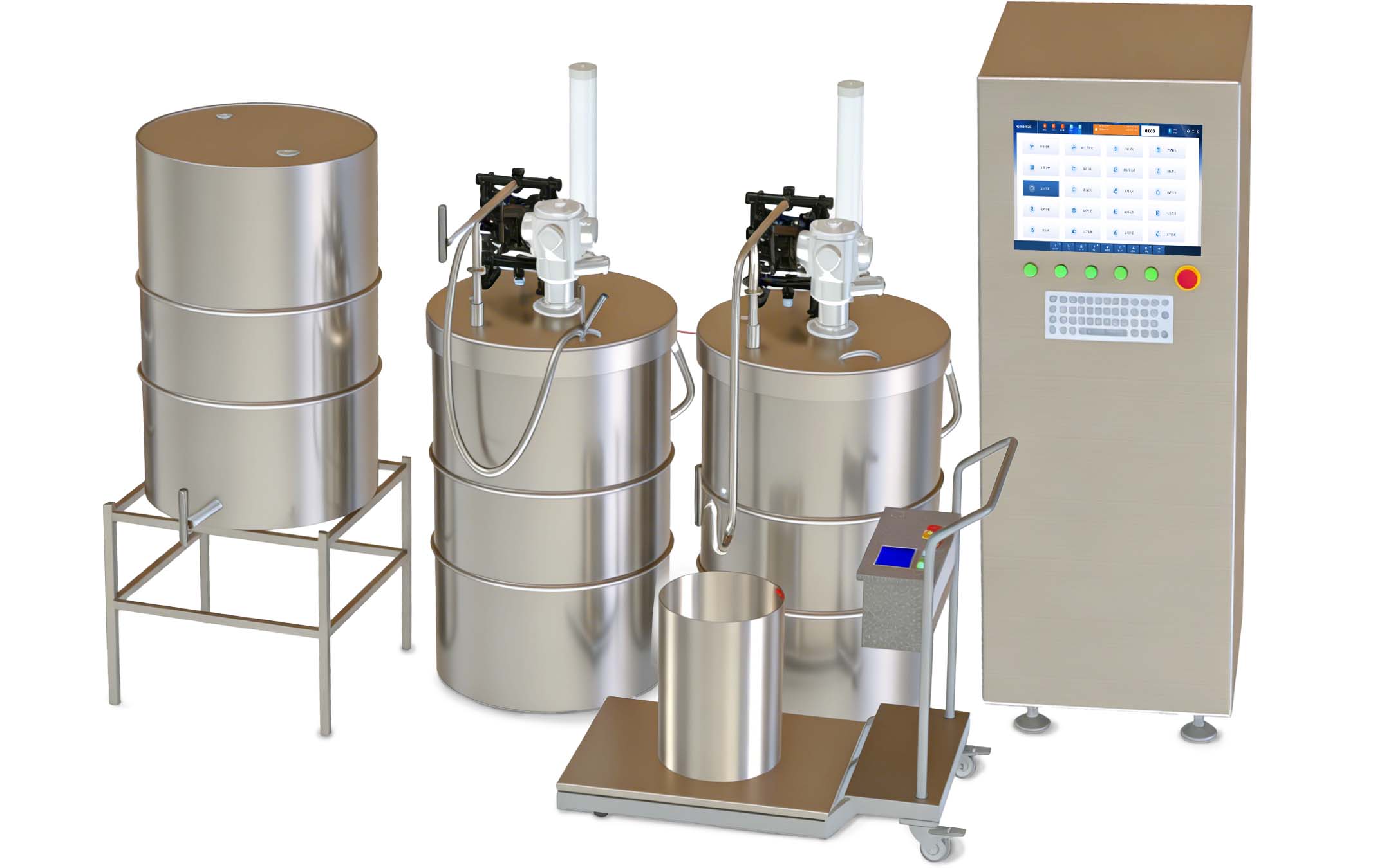 DC-1 Mobile dispenseing machine