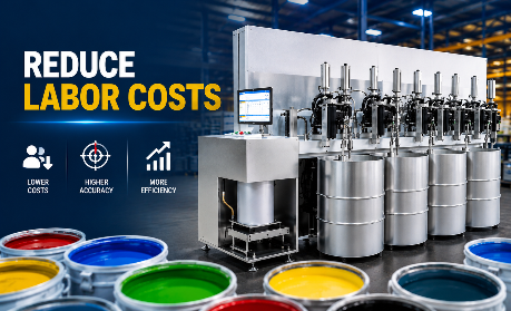 How African Paint and Ink Manufacturers Can Reduce Labor Costs with Automated Dispensing Technology?